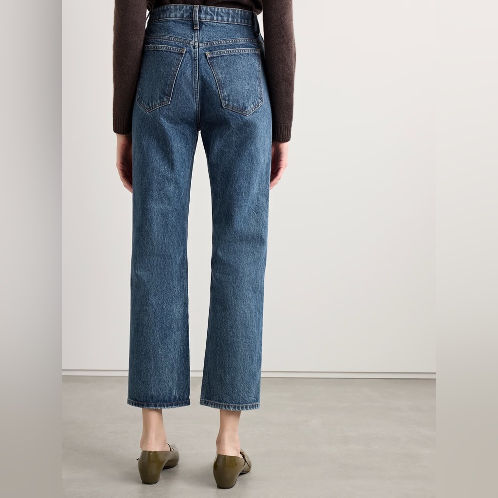 Khaite Abigail Blue Denim Jeans - Picture 4 of 7